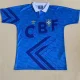 Brazil Blue 1:1 Quality Retro Soccer Jersey 1992