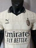 23/24 AC Milan X Pleasures Edition Player Yellow1:1 Quality Soccer Jersey