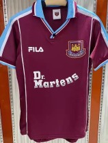 1999-2001 Retro West Ham Home 1:1 Quality Soccer Jersey 1999-2001 Retro West Ham Home 1:1 Quality Soccer Jersey