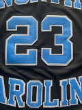 University of North Carolina #23 Black University Jersey 1:1 Quality