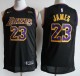 NBA Lakers #23 James achievement black 1:1 Quality