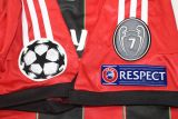 2012/13 AC Milan Home Fans 1:1 Retro Soccer Jersey