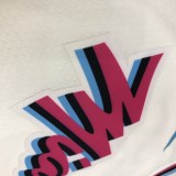 NBA Heat crew crew white No. 14 Hiro with chip 1:1 Quality