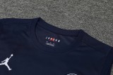 22/23 PSG Vest Training Kit Kit Dark Blue And Red Stripe 1:1 Quality Training Shirt
