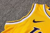NBA Laker yellow Kuzma No.0 1:1 Quality