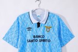 1991/1992 Lazio Home 1:1 Quality Retro Soccer Jersey
