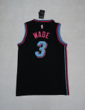 NBA Hot 3 cities black and white 1:1 Quality