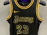 NBA Laker black James No.23 1:1 Quality