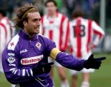 1998-1999 Fiorentina Home Fans Long Sleeve 1:1 Retro Soccer Jersey