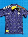 Real Madrid GUCCI Purple Player 1:1 Quality Soccer Jersey 24/25