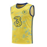 22/23 Chelsea Vest Training Suit Kit Yellow 1:1 Quality Training Jersey