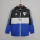 Sao Paulo Black-Blue Windbreaker（白色阿迪白色三边）2022