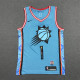 Suns BOOKER #1 Blue City Edition 1:1 Quality NBA Jersey 22/23