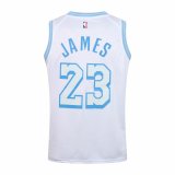 NBA Laker white James No.23 1:1 Quality