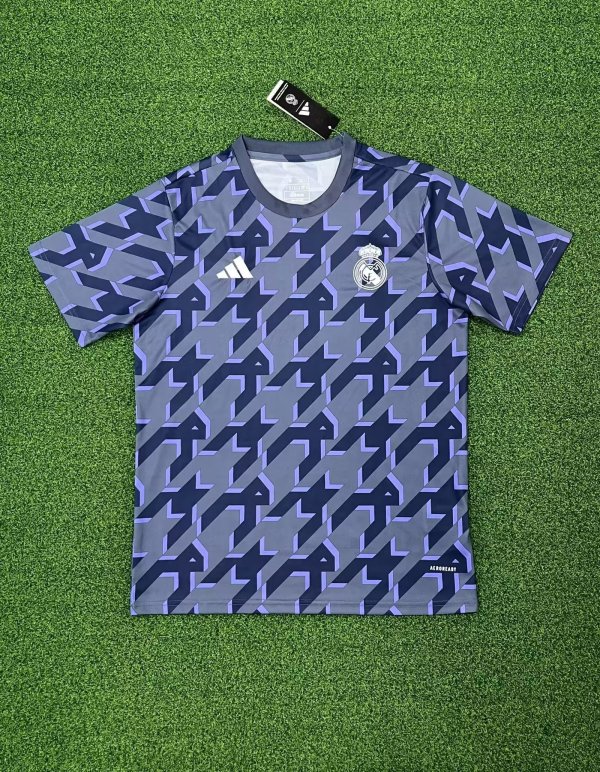 Real Madrid Grey Fans 1:1 Quality Training Jersey 23/24