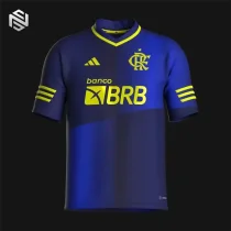 23/24 Flamengo Royal Blue Fans Version 1:1 Quality Soccer Jersey