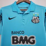 2012-2013 Retro Santos Blue 1:1 Quality Soccer Jersey