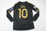 Real Madrid Away Long Sleeve 1:1 Quality Retro Soccer Jersey 2011/2012