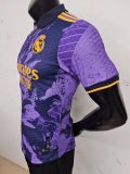 23/24 Real Madrid Purple Player Version 1:1 Quality Soccer Jersey