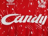 Liverpool Home 1:1 Quality Retro Soccer Jersey 1989/1991