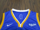 NBA 20 new warrior 11 Thompson blue 1:1 Quality