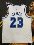 NBA retro Laker James No.23 1:1 Quality