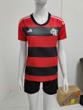 Flamengo Home Red 1:1 Quality Women Soccer Jersey 23/24