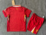 24/25 Liverpool Home 1:1 Kids Soccer Jersey