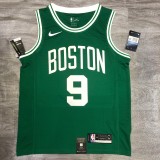 NBA Celtics Retro Green No.9 Rondo with chip 1:1 Quality
