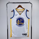 2023 NBA Golden State Warriors White CURRY#30 Men Jersey Top Quality Hot Pressing Number And Name