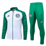 Palmeiras White-Green Jacket Tracksuit 1:1 Quality 23/24
