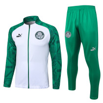 Palmeiras White-Green Jacket Tracksuit 1:1 Quality 23/24