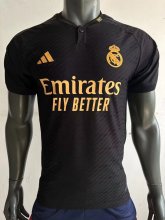 Real Madrid Third Black Player 1:1 Quality Soccer Jersey 23/24