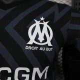 23/24 Marseille Black Player 1:1 Quality Training Jersey（宝）