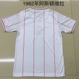 Aston Villa 1:1 Quality Retro Soccer Jersey 1982