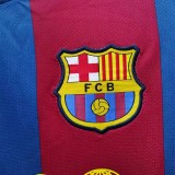2010-2011 Retro Barcelona Home Long Sleeve 1:1 Quality Soccer Jersey