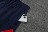 22/23 PSG Vest Training Kit Kit Dark Blue And Red Stripe 1:1 Quality Training Shirt