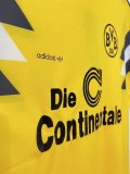 1989 Dortmund Home Yellow Retro Soccer Jersey