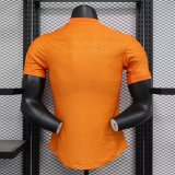 Real Madrid Y-3 Orange Player 1:1 Quality Soccer Jersey 23/24