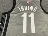 NBA Nets grey Irving No.11 1:1 Quality