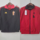 Belgium Black-Red Double Sided Windbreaker 2022