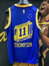 NBA Warrior blue Thompson No. 11 1:1 Quality