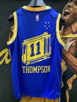 NBA Warrior blue Thompson No. 11 1:1 Quality NBA Warrior blue Thompson No. 11 1:1 Quality