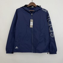 2023 Adidas Blue Windbreaker 2023 Adidas Blue Windbreaker