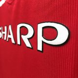 1998 Manchester united Home 1:1 Quality Retro Soccer Jersey