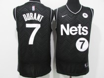 2021 NBA Nets #7 Durant award black 1:1 Quality