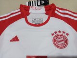Bayern Munich Home White 1:1 Quality Kids Soccer Jersey 23/24
