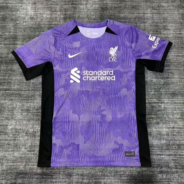 23/24 Liverpool Third Purple Fans 1:1 Quality Soccer Jersey