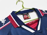 1997-1998 Manchester City Away Fans 1:1 Retro Soccer Jersey