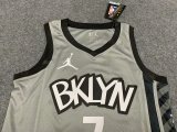 NBA Nets grey Durant No.7 1:1 Quality